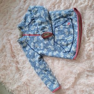 Mini Boden Reversible Fleece Jacket
